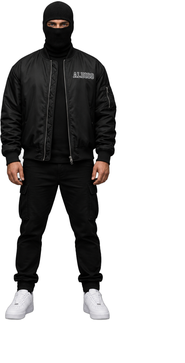 ALBI69 Bomber Black